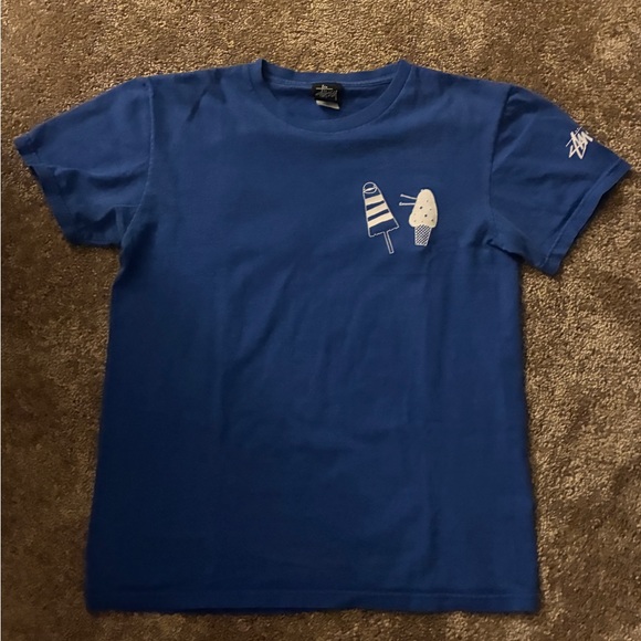 Stussy Royal Blue Tee - Picture 1 of 3